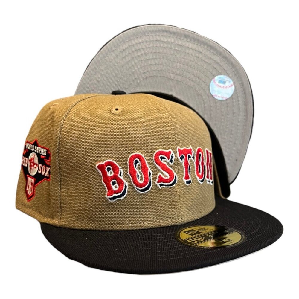 New Era Boston Red Sox Canvas Crown 59FIFTY Fitted Hat 1967 World Series